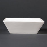 Olympia Lumina Square Bowls White 140mm (Pack of 6)